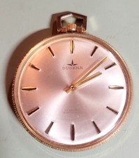 DUGENA Taschenuhr Handaufzug, Vintage 70er Jahre, 17 Rubis, antichoc 