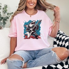 Hai spielt E-Gitarre Damen