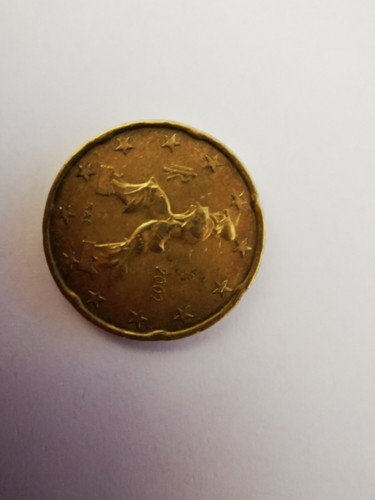 Euro cent münze 2002 - münze, r