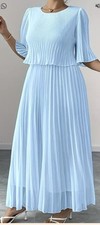 Kleid plissee chiffon - kleid,