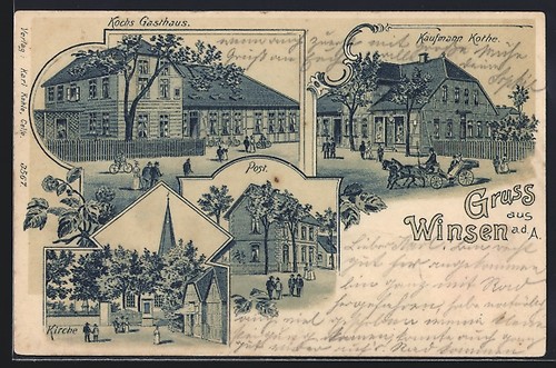 Lithographie winsen aller - /,