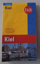 KIEL - FALK STADTPLAN CITYPLAN - GEFALTET