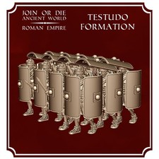 Roman Empire Join or Die Resin