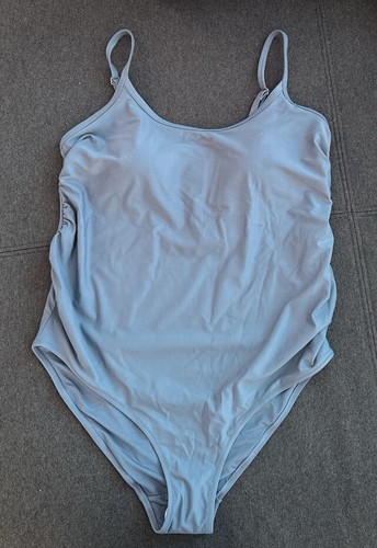 Badeanzug grau blau l - h&m,