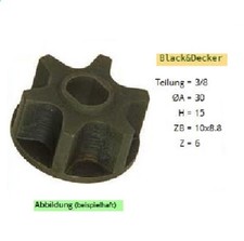 Kettenrad 3/8 Black&Decker