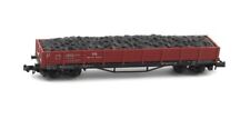 Trix / Minitrix Offener Güterwagen XXo 49 DB 490 482 Ladegut Kohle Spur N