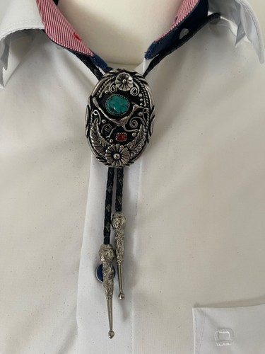 Vintage ssi usa bolo tie - usa,