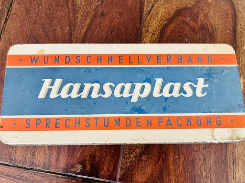 Alte hansaplast blechdose - alte, nr