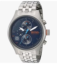 HUGO BOSS ORANGE Uhr Amsterdam 1550023 Herren Edelstahl Wasserdicht Chronograph