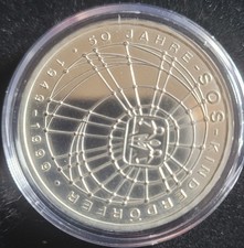10 DM Silber Gedenkmünze 50 Jahre SOS-Kinderdörfer 1999 (J)