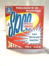 Orig. DDR Waschmittel Spee