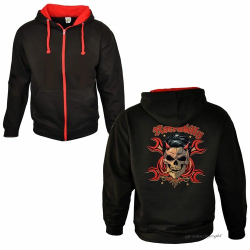 Rockabilly jacke hoodie - jacke,