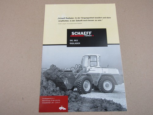 Prospekt schaeff terex skl - prospekt,