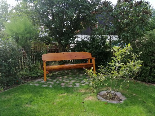 Gartenbank hohegeiß eiche - gartenbank, hohegeiß,