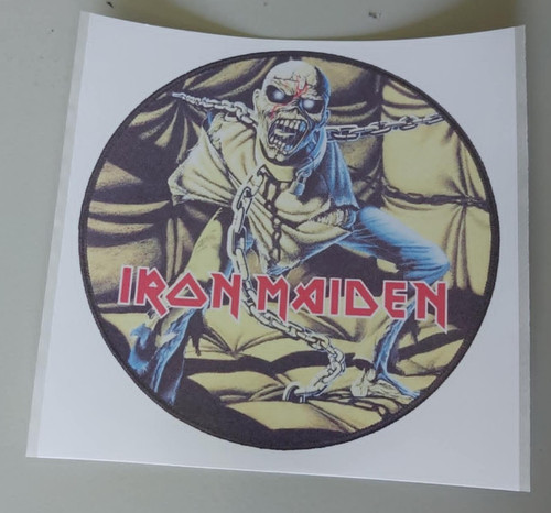 Iron maiden aufkleber - iron, 10