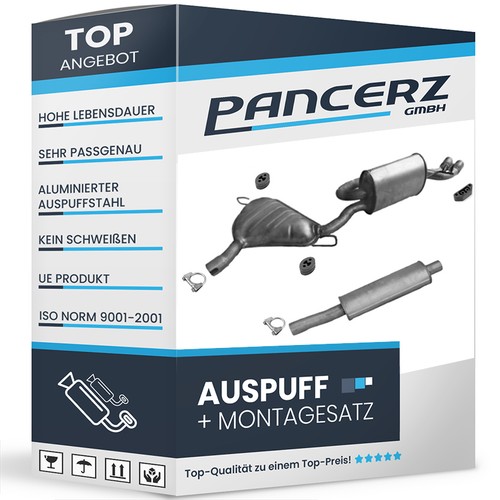 Auspuff für fiat barchetta - auspuff,