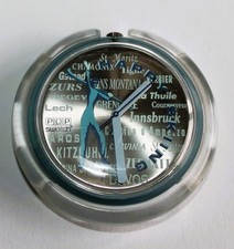 POP Swatch HAPPY SKING mit Halterung und neuer Batterie