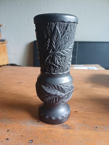 Steinkohle vase kaennelkohle - vase,