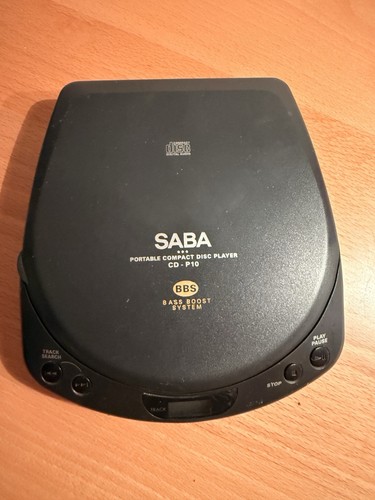 Saba p10 discman tragbarer - discman,