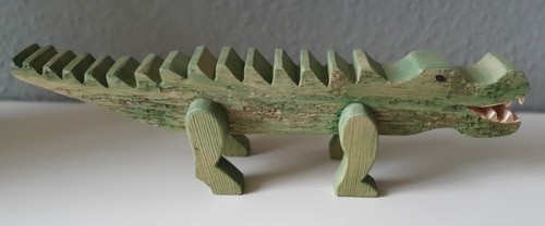 Krokodil holz - krokodil,