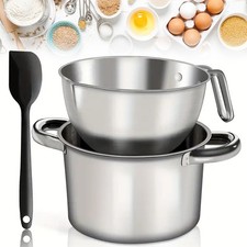 Edelstahl Schmelztopf