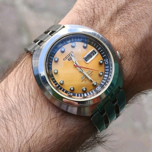 Seiko sushi 7s36 gold dial - sushi,