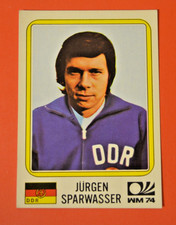Panini Fußball WM 1974 München 74 - Jürgen Sparwasser DDR #127 ungeklebt rare