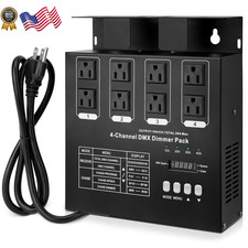 DMX 4-Channel Dimmer Pack with
