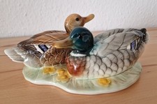 Goebel * Entenpaar auf Sockel * Porzellan ?