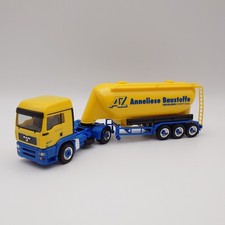 Herpa 270434 1:87 MAN TGA LX Eutersilo Sattelzug Anneliese Baustoffe *SoMo OVP*
