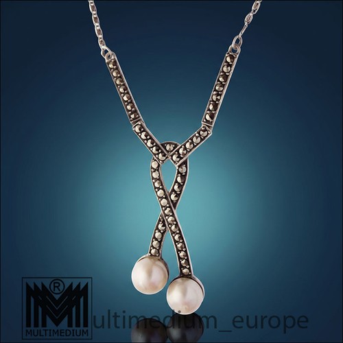 Art deco silber markasit - art,