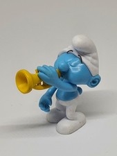 Schlumpf - mit Trompete - Smurf   - Figur - Jakks Pacific  (2)