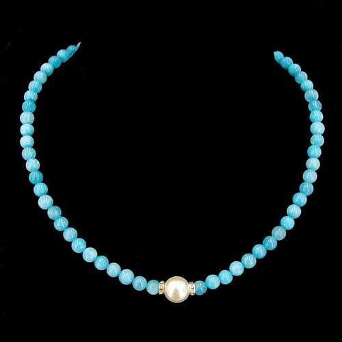 Bailysbeads elde larimar kette - bailysbeads, larimar-kette