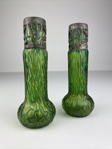 Jugendstil vasen glas - vasen,