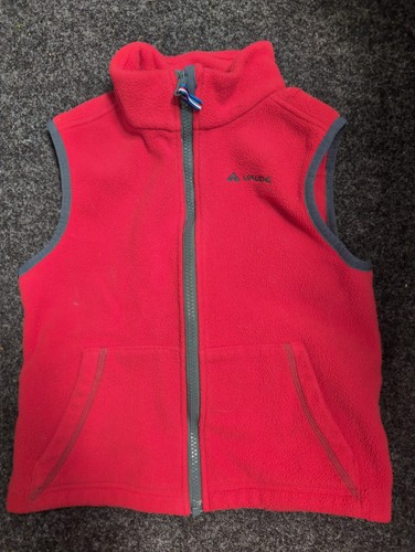 Weste rot vaude 110 fleece - weste,,