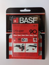 NEU BASF LH super SM compact cassette 90 Leerkassette | Made in West Germany