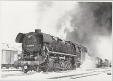 Foto, DDR, Eisenbahn Dampflok