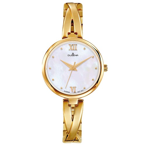 Dugena damen quarz armbanduhr - quarz,