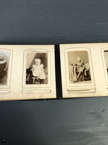 Antikes fotoalbum von 1885 - antikes,