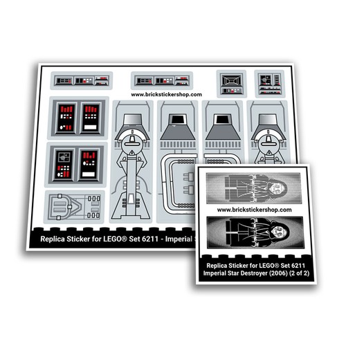 Replacement sticker for set - replacement,