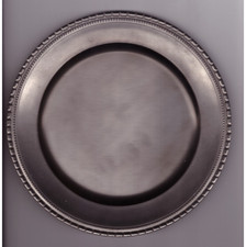 3 Zinnteller, Durchmesser 19,5