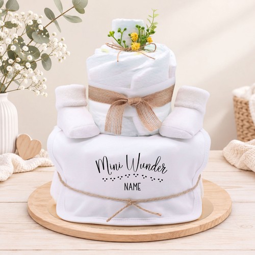 Windeltorte mini wunder name - windeltorte,
