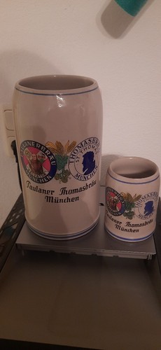 Bierkrug paulaner münchen - bierkrug,