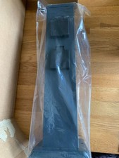 steckdosensäule außen anthrazit ledsom.de Garten, IP44, 4-Fach, Edelstahl 40cm