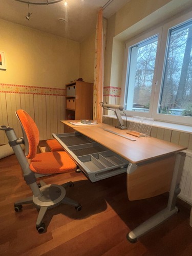 Neuwertig moll schreibtisch - neuwertig:,