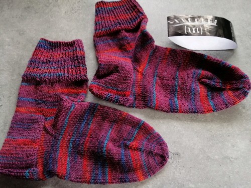 Socken aus fach sockenwolle - aus,