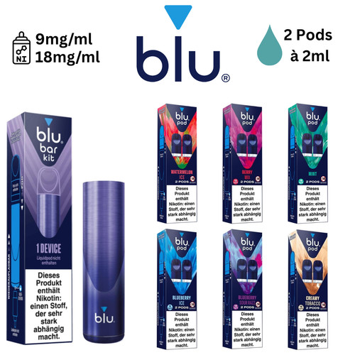 Blu pod liquidpods 2ml pods - 2x,