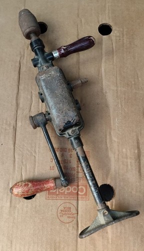 Antike handbohrmaschine - antike,