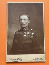 Foto, CAB K.U.K., Portrait Offizier mit Orden D/38