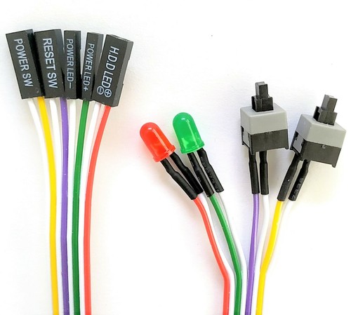 Reset taster power ein - reset, pc